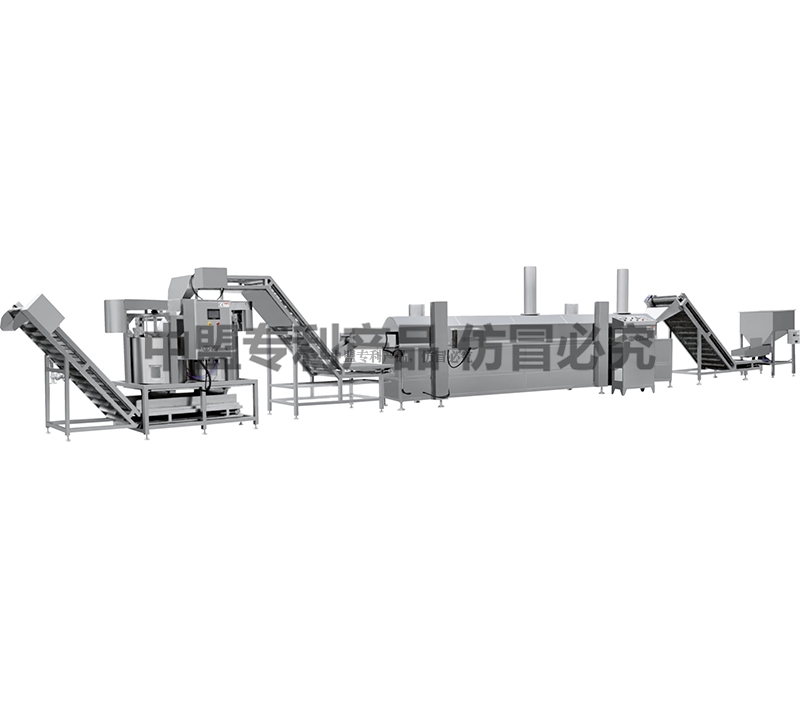 連續(xù)油炸生產(chǎn)線